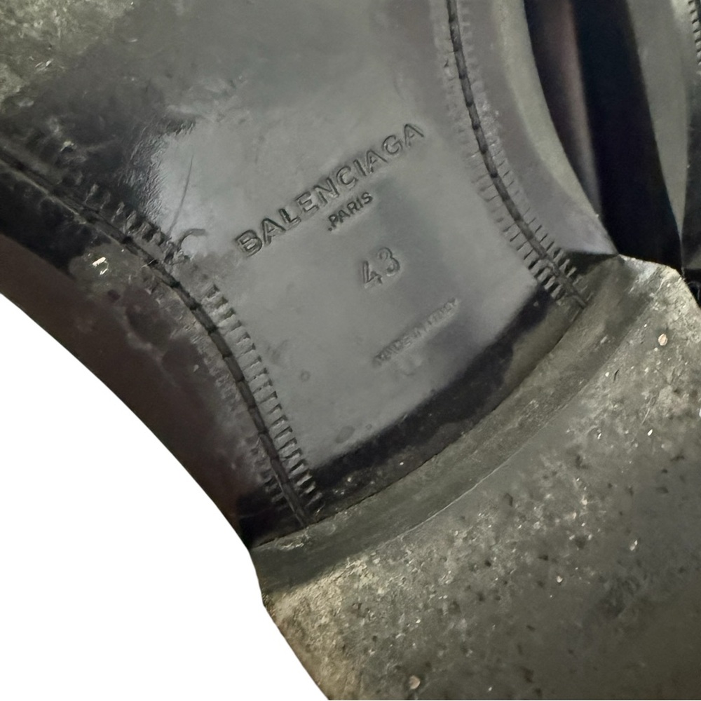 Balenciaga Men’s Chelsea Black Boots Size 43 - Picture 15 of 16